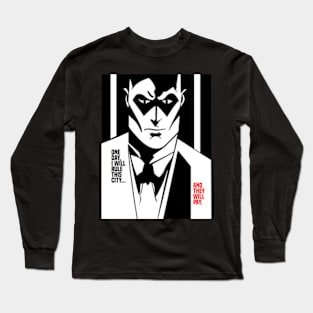 Comic Book Villain Origin Long Sleeve T-Shirt